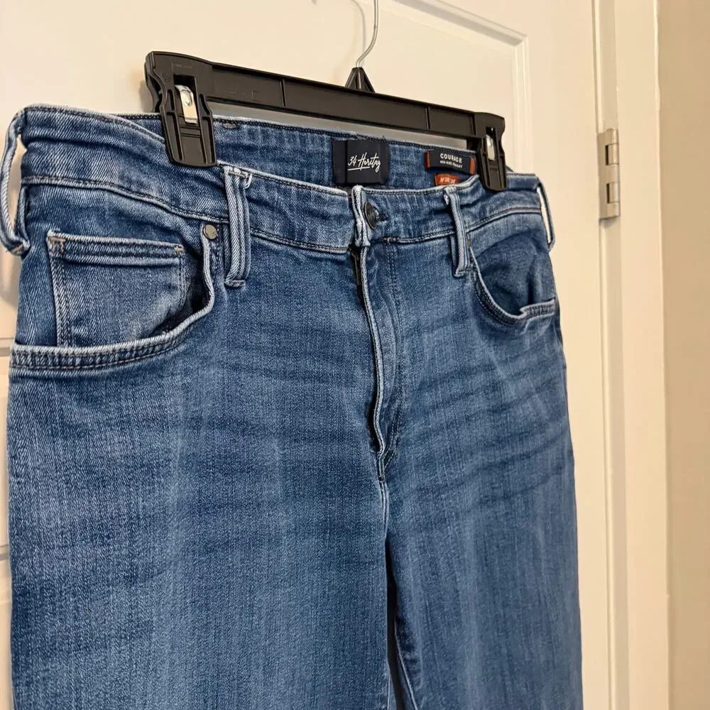 34 Heritage Straight Jeans Mid Rise 38x34